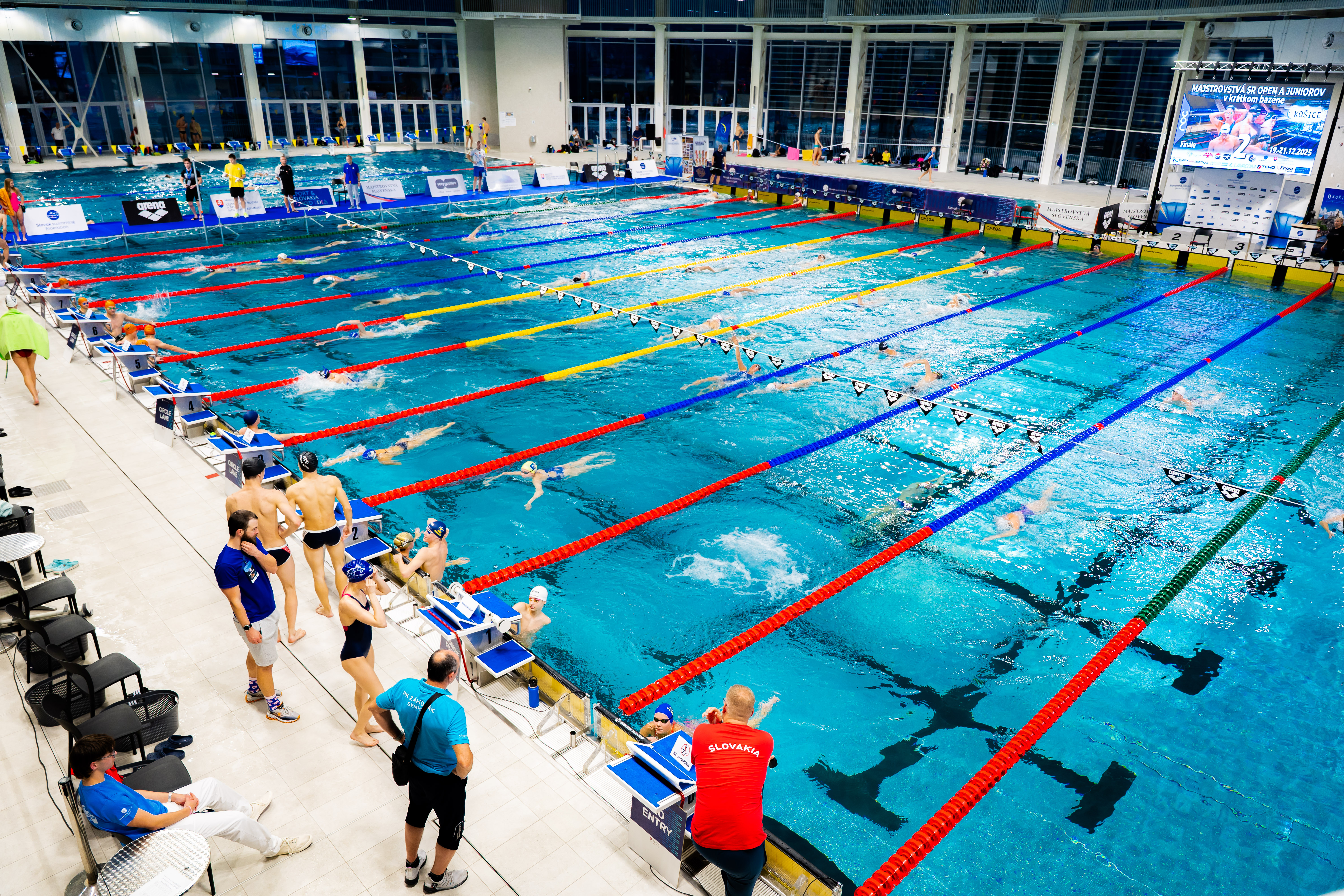 Slavnostne otvorenie Majstrovstiev Slovenskej republiky v plavani